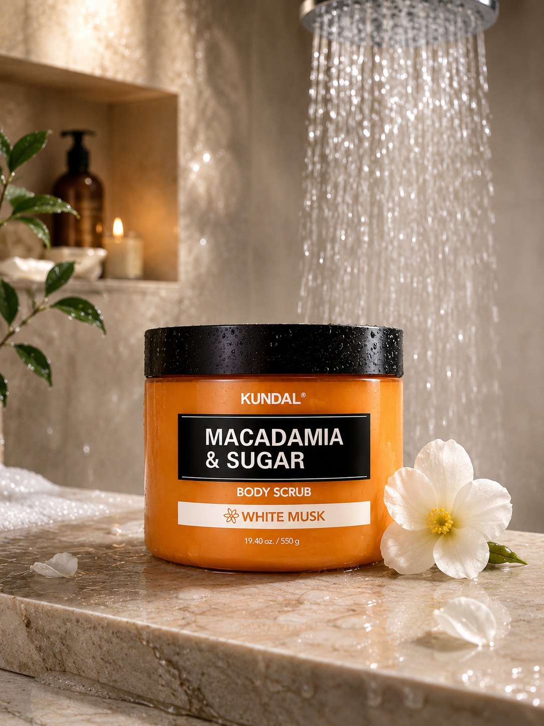 Macadamia & Sugar Body Scrub White Musk