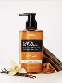 Honey & Macadamia Pure Body Wash Amber Vanilla
